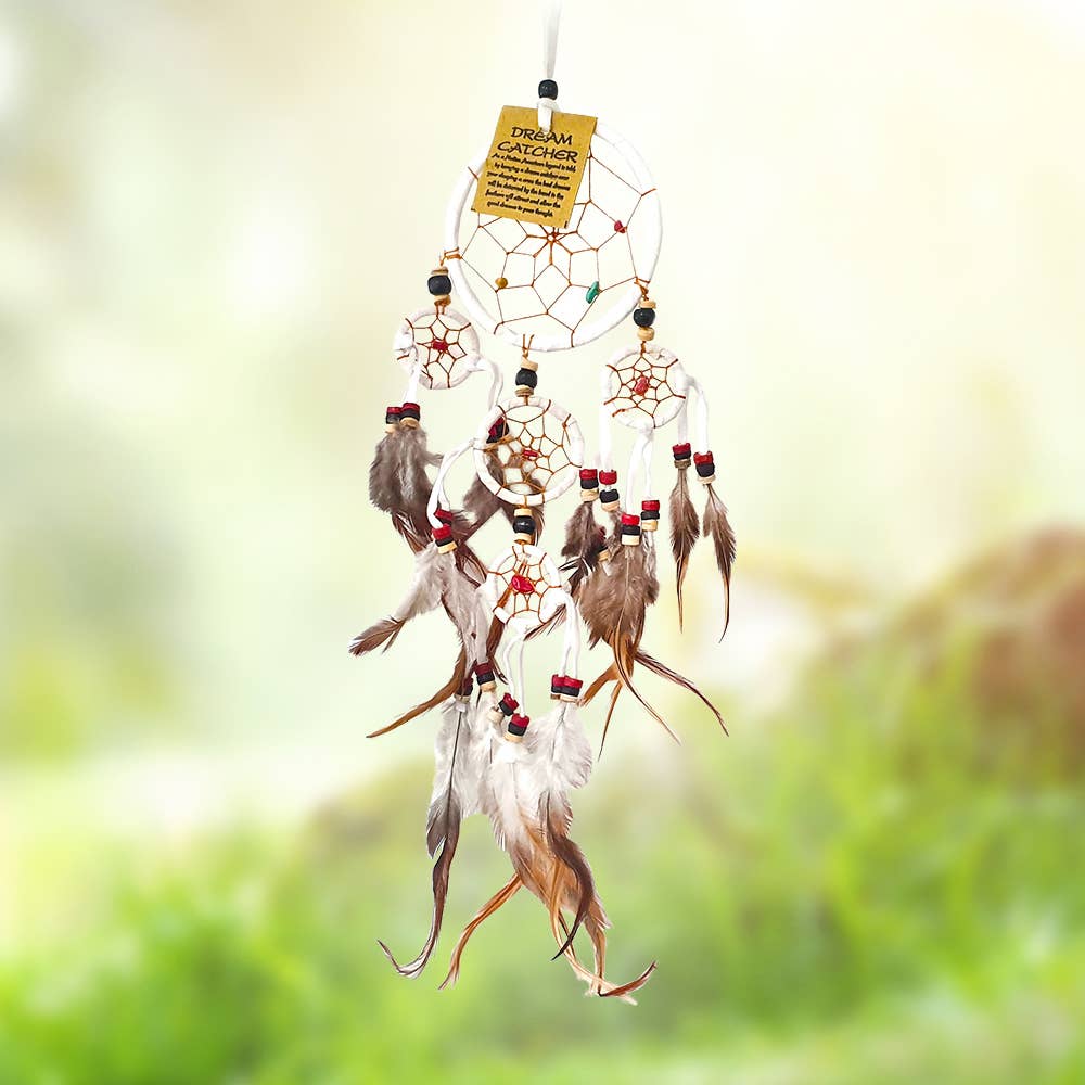 VIE - Wholesale Dream Catcher - Dream Catcher, 9cm Ring with 4 Smaller Rings22