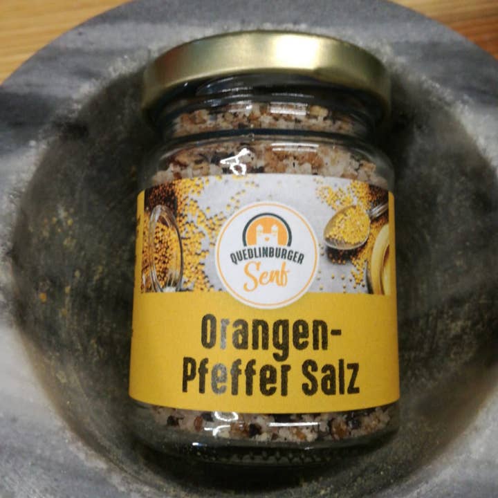 Orangen-Pfeffer-Salz für den Großhandel von Quedlinburger Senf