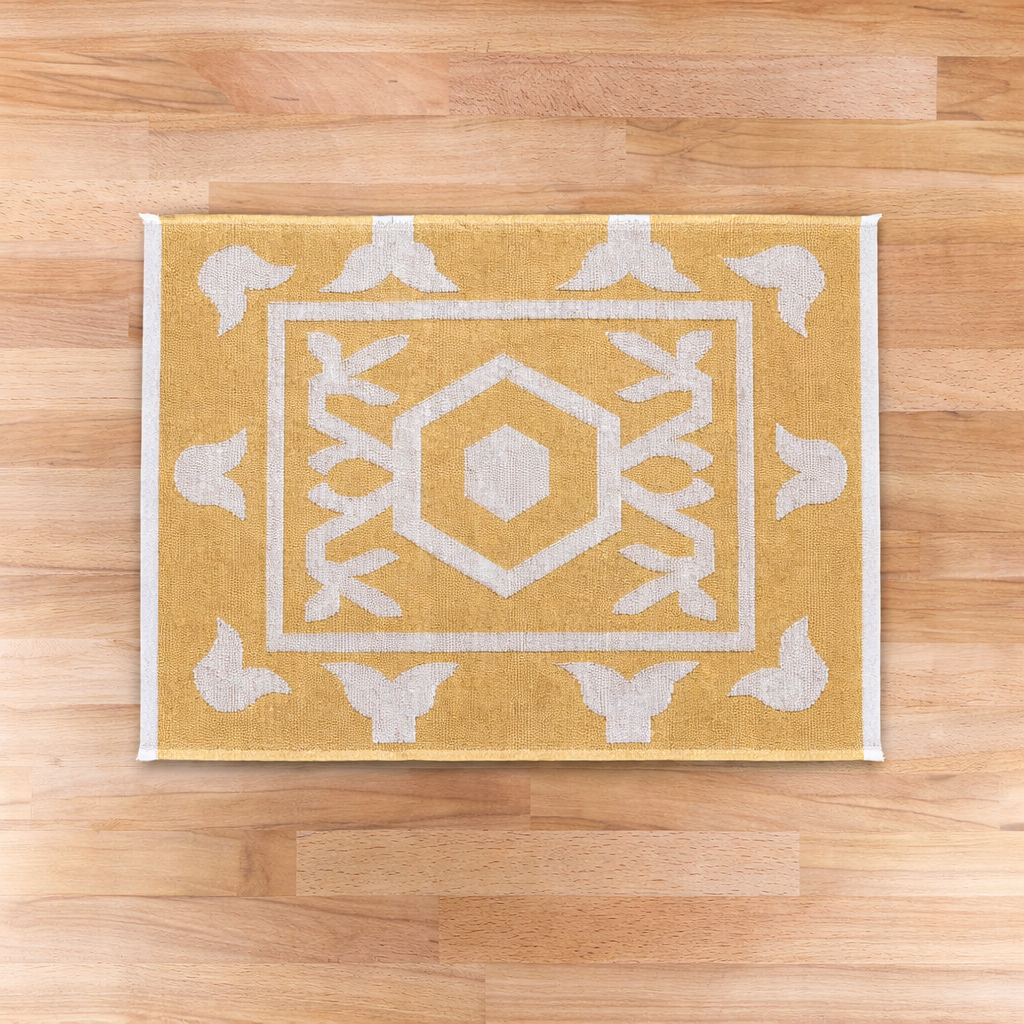 Fennco Styles - Wholesale Placemat - Abstract Geo Reversible Woven 14"x19" Placemat4