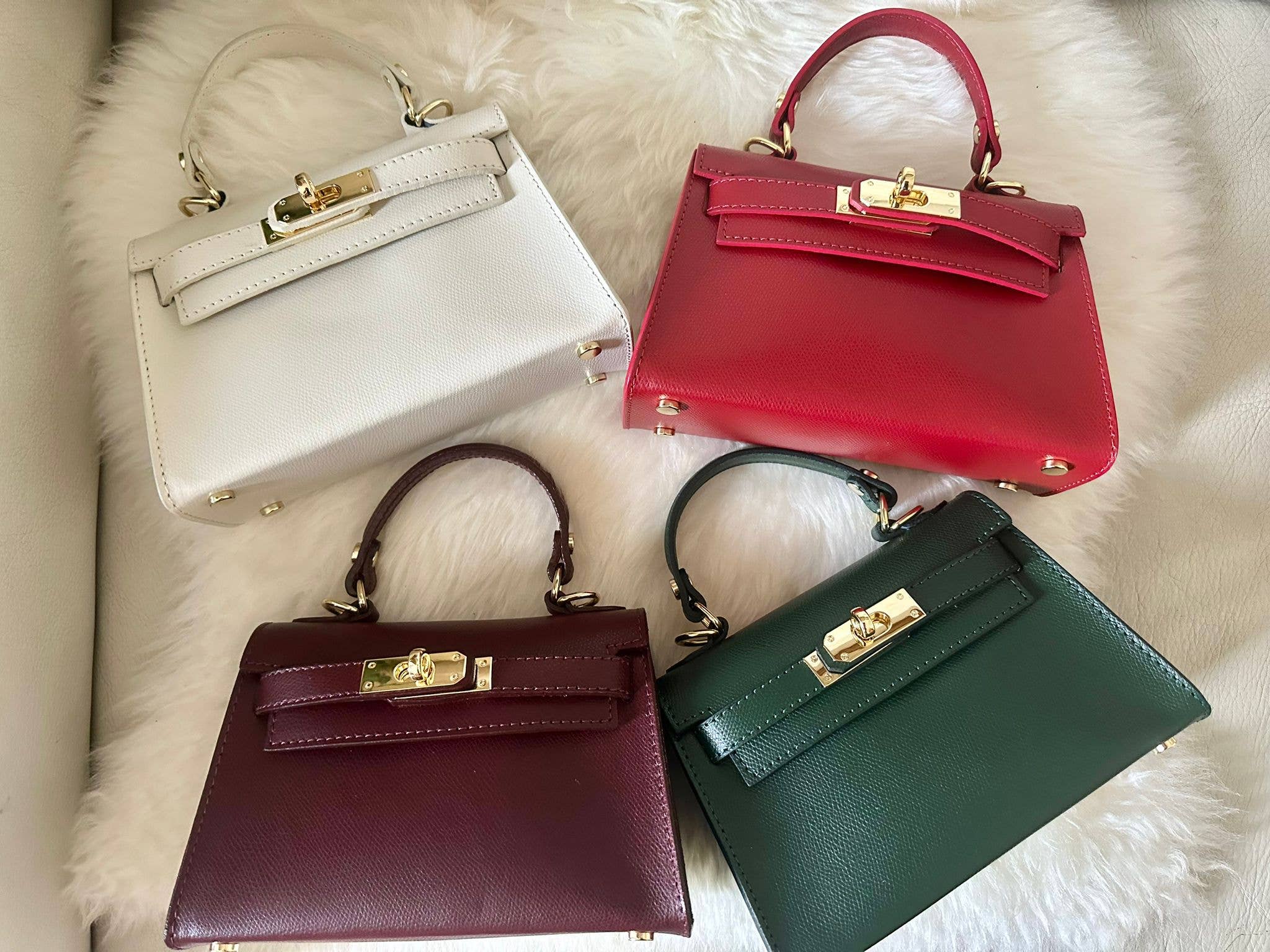 Zhade - Wholesale Top Handle Bag - Women's - MINI K- Genuine leather handbag19