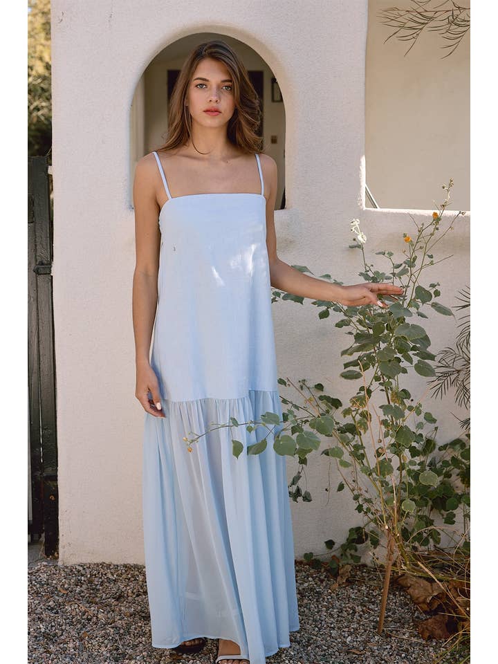 RAISONNEL - Wholesale Dress - Women's - Muse Sheer Maxi Dress - RD10875