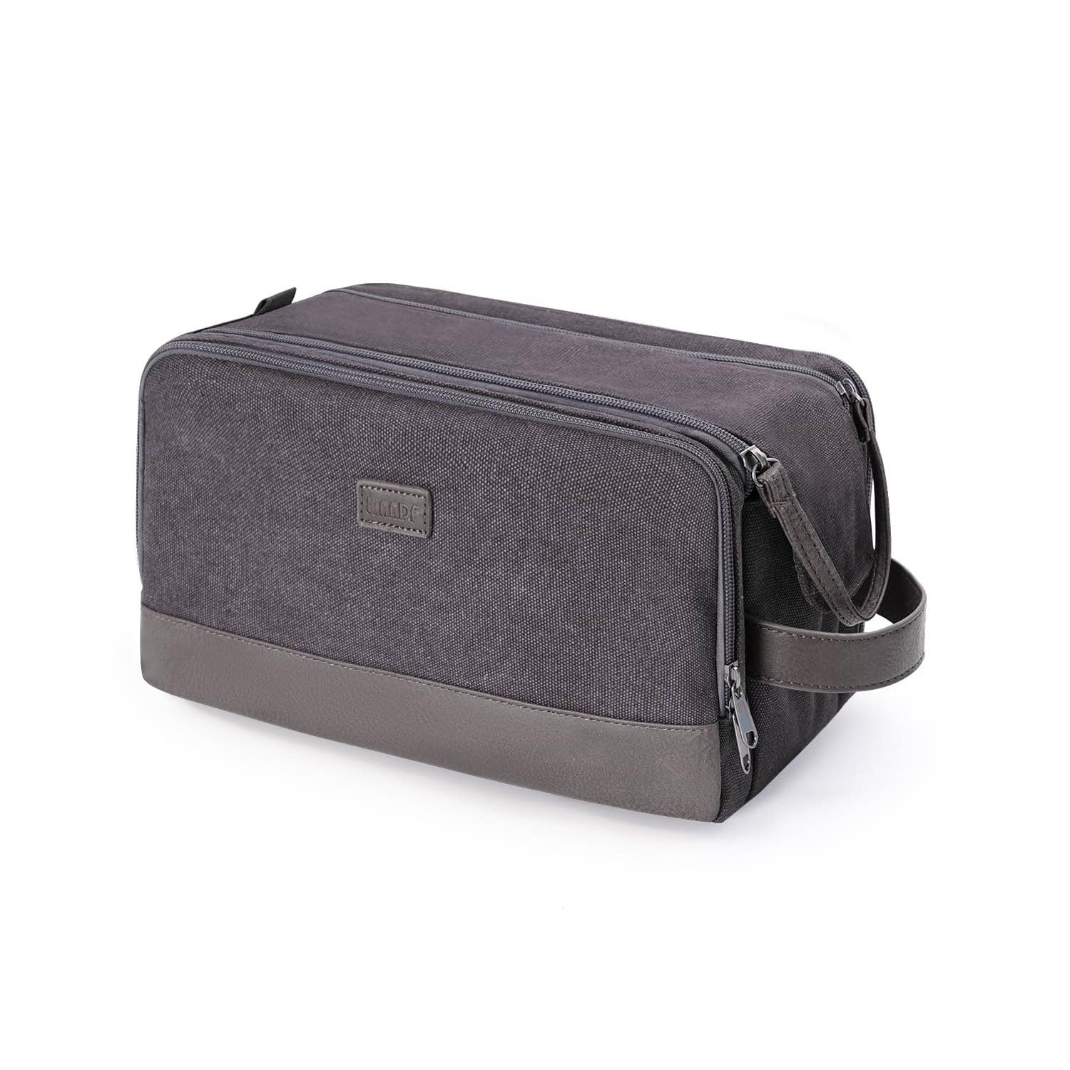 wandf – Engroshandel Toilettaske - Unisex – Canvas & læder Dopp Kit rejse vandafvisende barbertaske37