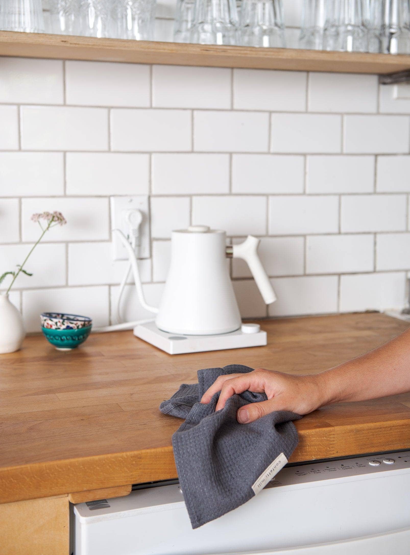 confetti mill - Vente Torchon - Torchons en lin - Grey Waffle2