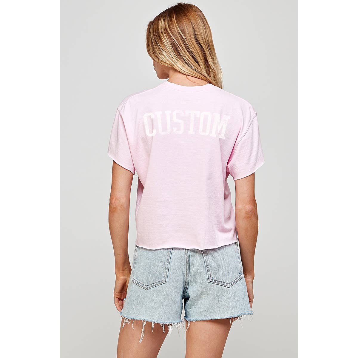 Illustrated Society - Vente T-shirt sérigraphié – femme - HAUT COURT GRAPHIQUE VINTAGE PERSONNALISÉ1