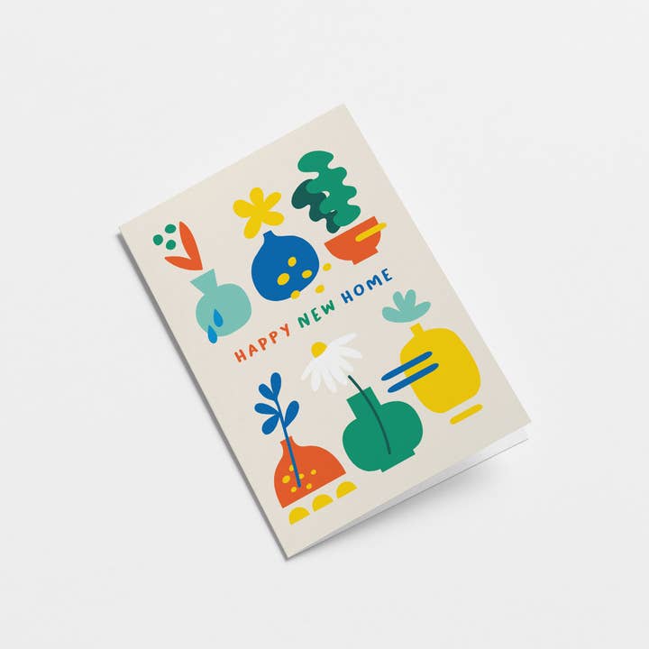 Graphic Factory – Engroshandel Housewarmingkort – Glad nyt hjem - Lykønskningskort