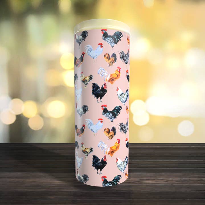 Gobelet Poules Roses pour la vente par Antisocial Designs