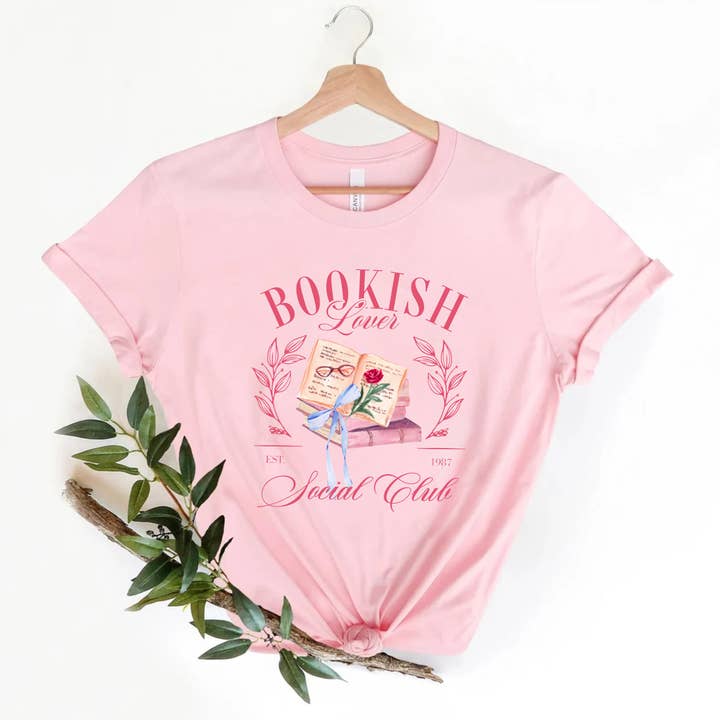 Camisa Book Lover Social Club, camisa Book Social Club para venta al por mayor de NVC Ecommerce LLC