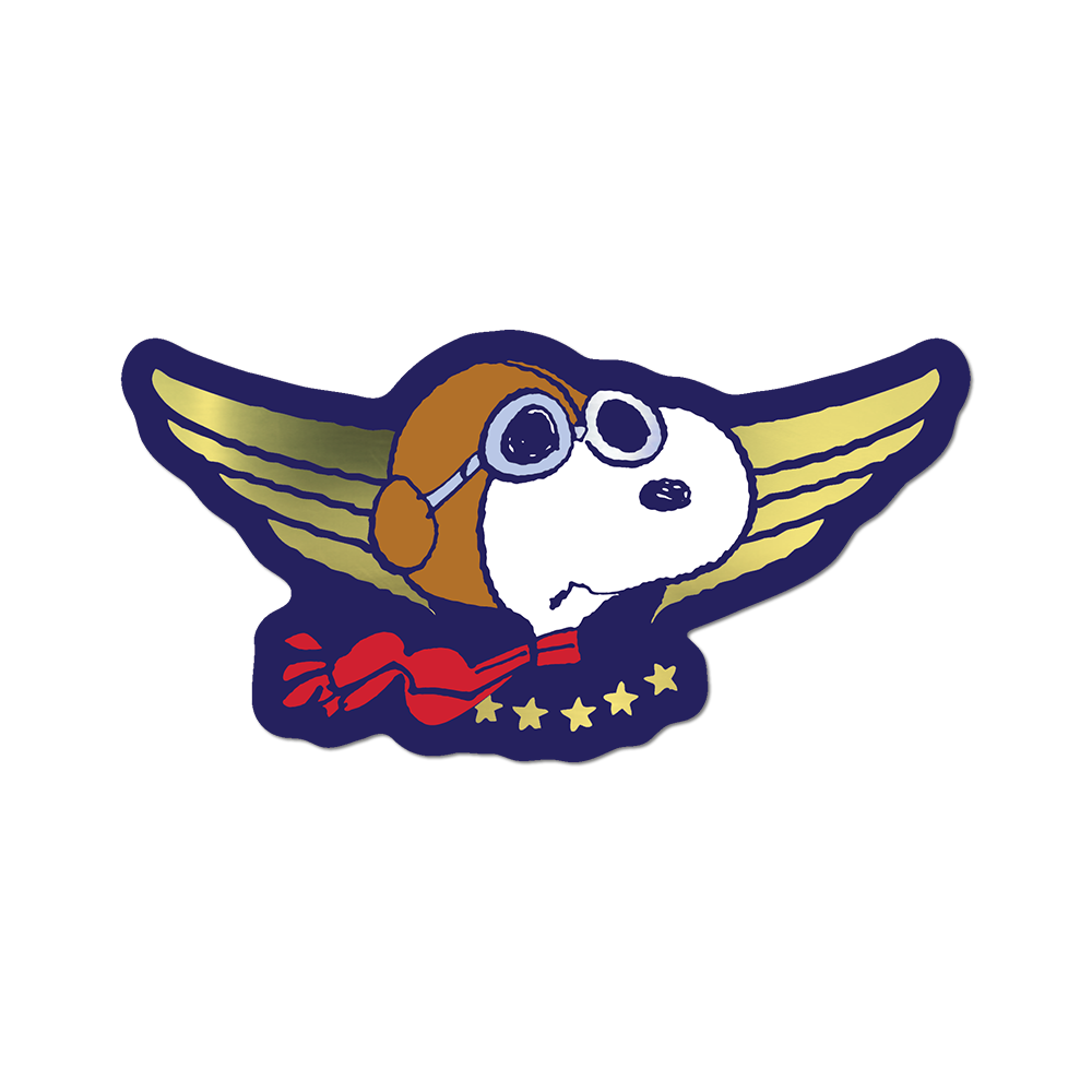 【DEATH NYC】Flying Ace SNOOPY Wholesale Flying Ace Snoopy - Die-Cut Sticker for your store - Faire