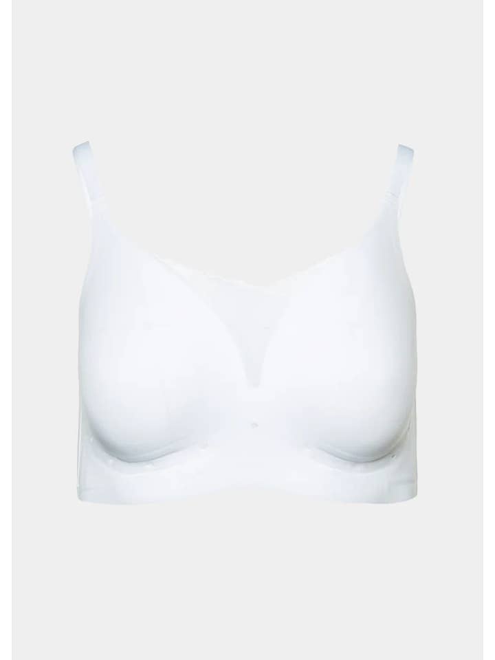 Rhonda Shear - Wholesale Bra - Women's - Perforated Gel Bra with Mesh Detail6