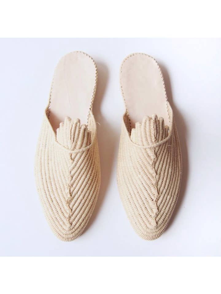 Mikwi – Großhandel Sandalen – Damen – Raffia-Sandalen Handgefertigt in Marokko, Sommersandalen