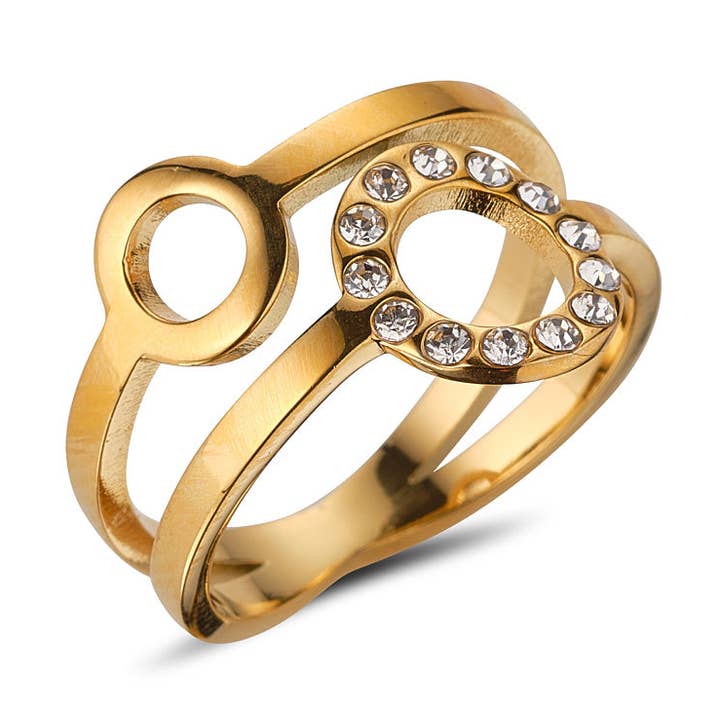 Anillo Circles #8 para venta al por mayor de Knight & Day Jewellery