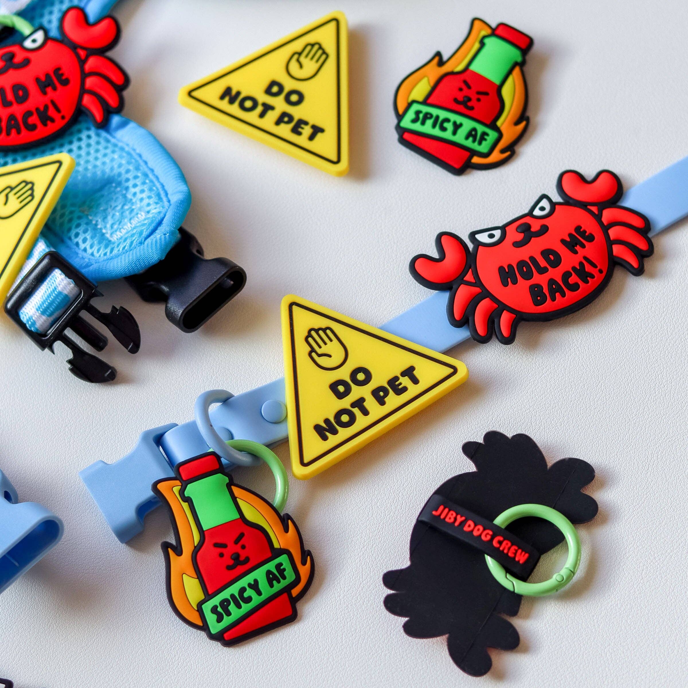 Jiby Dog Crew - Wholesale Pet Collar Charm - Cat/Dog - Do Not Pet Jiby Dog Charm4