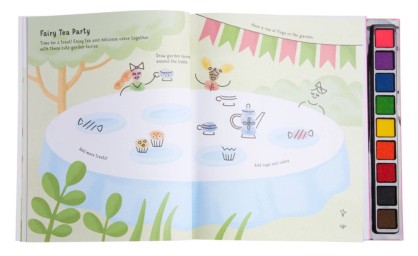 Insight Editions - #1 Pop Culture Publisher - Wholesale Coloring & Activity Book - Kids & Baby - Fingerprint Fairies3