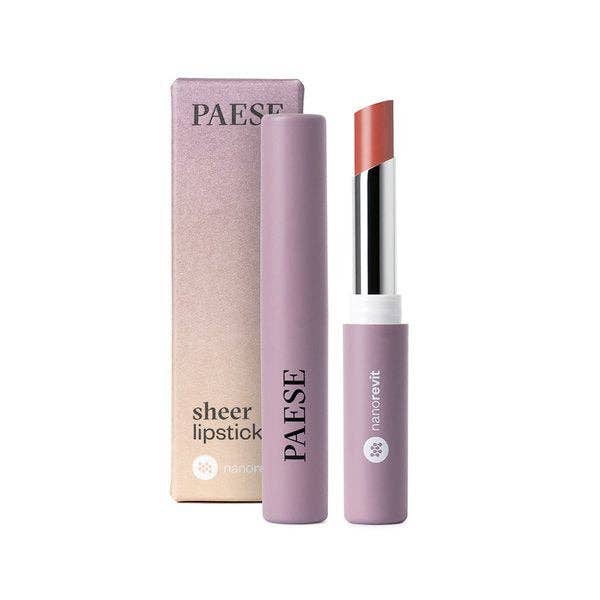PAESE - Wholesale Lipstick - PAESE | Nanorevit Sheer Lipstick | 2.2 g