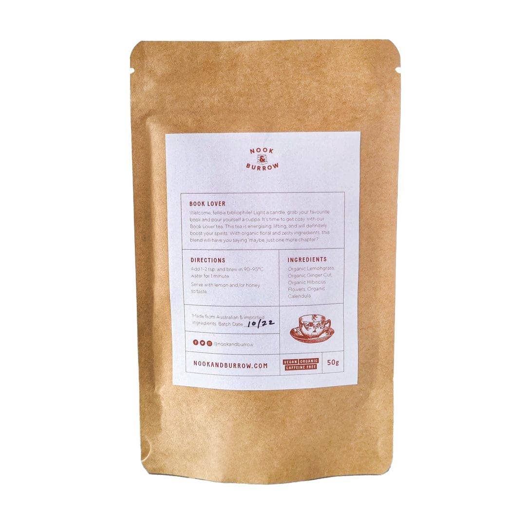 Nook & Burrow - Vendita all'ingrosso Tè sfusi - Book Lover | tè sfuso1