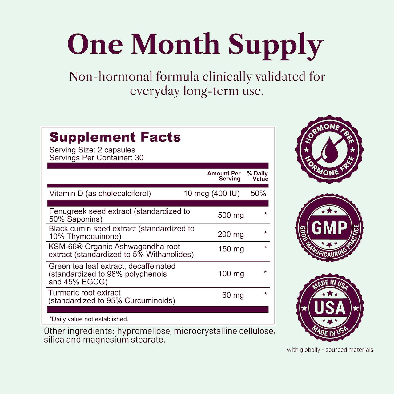 SEASON34 - Wholesale Oral Supplement/Vitamin - Menopause Metabolic Harmony – Weight Balance Support7