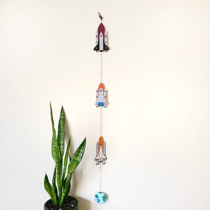 Rockets Mobile Wall Hanger for wholesale by Yala Avenue