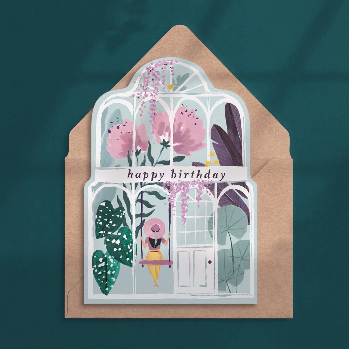 Sister Paper Co. – wholesale Birthday card – Greenhouse Birthday Card | Plant Birthday Card | Plants Card6