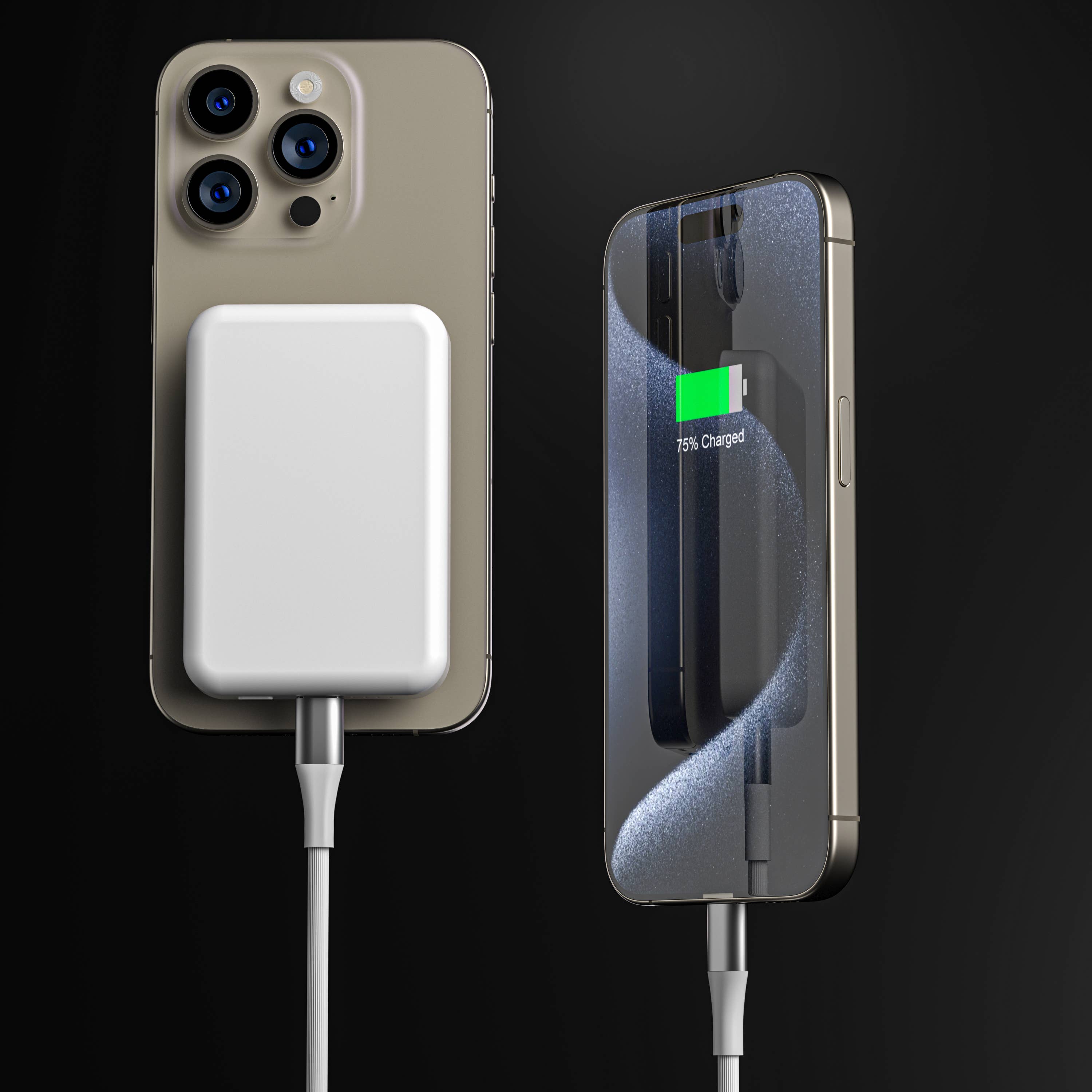 LAX Gadgets – Engroshandel Små/håndholdte apparater – MagSafe 7200mAh trådløs powerbank – hurtig og bærbar14