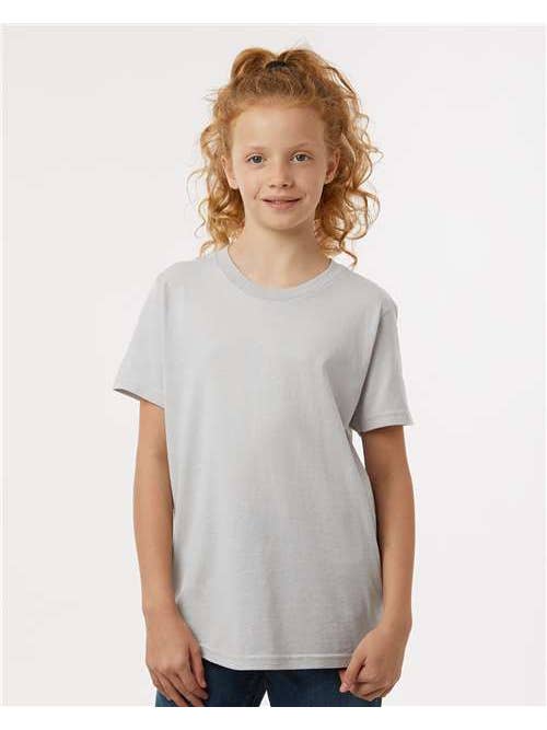 Total Apparel - Wholesale T-Shirt - Kids - Tultex Youth Fine Jersey Blank T-Shirt | 100% Cotton 23561