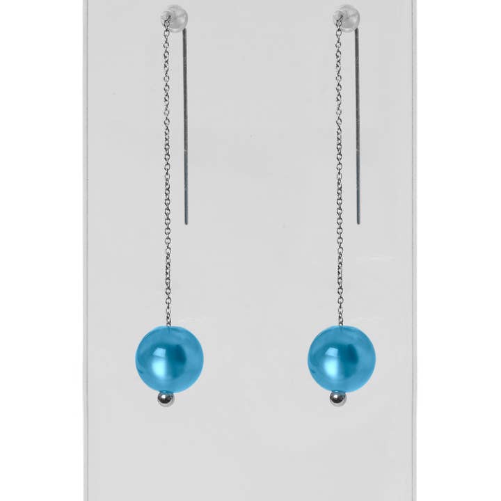 ÖRHÄNGEN kedja med små utbytbara kulor för wholesale av DAMPAÌ