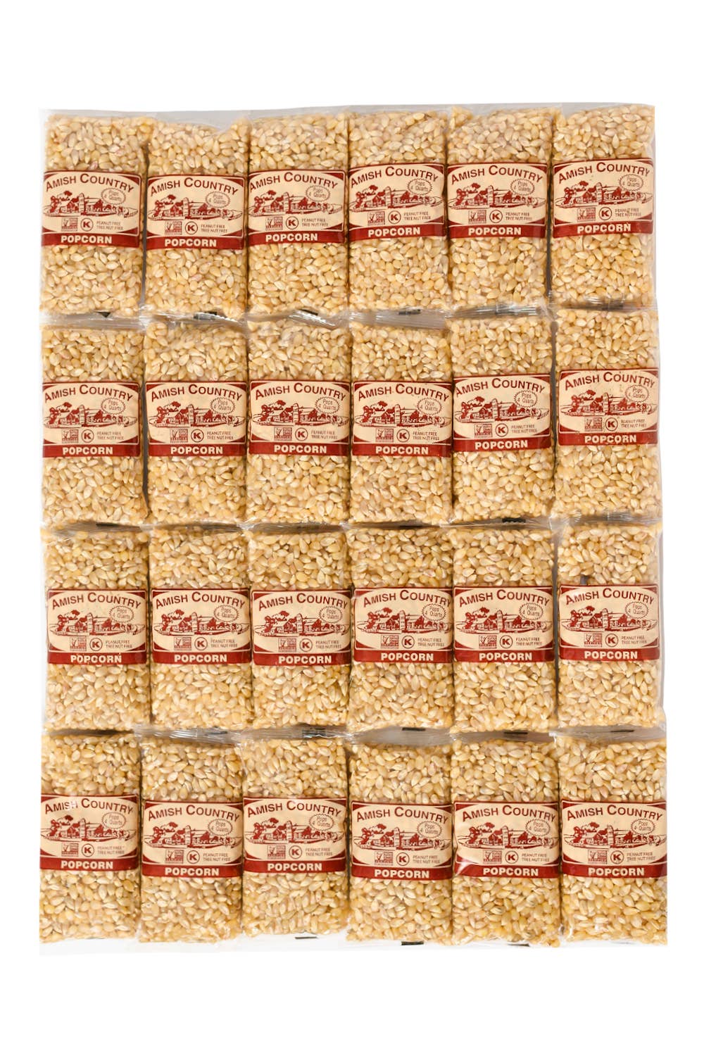 Amish Country Popcorn - Wholesale Popcorn - 4oz Bag of Baby White Hulless Popcorn1