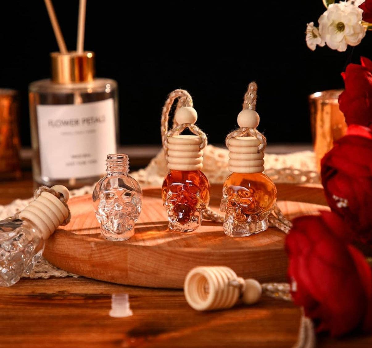 Poorely Made Crafts - Wholesale Car Freshener - Unisex - Acqua Di Gio Glass Car Diffuser Freshie - Pick your bottle5