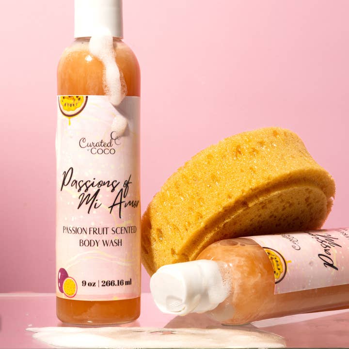 Curated Coco - Wholesale Body wash/shower gel - Passion Fruit Scented Body Wash