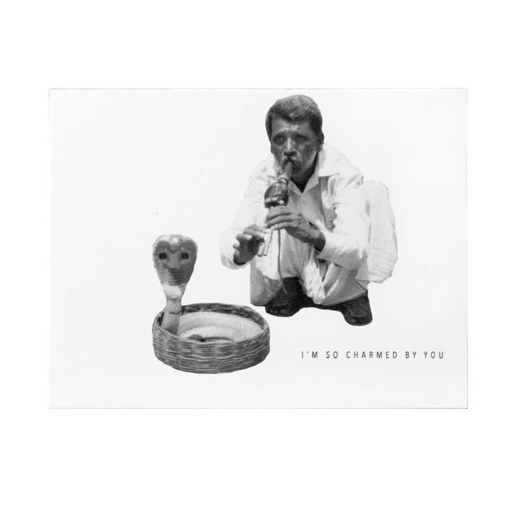 Carte Cobra I'm So Charmed by You pour la vente par Embued Photophiles