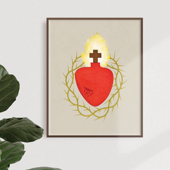 Providential Co. - Wholesale Art Print - Prints: Holy Family Hearts3