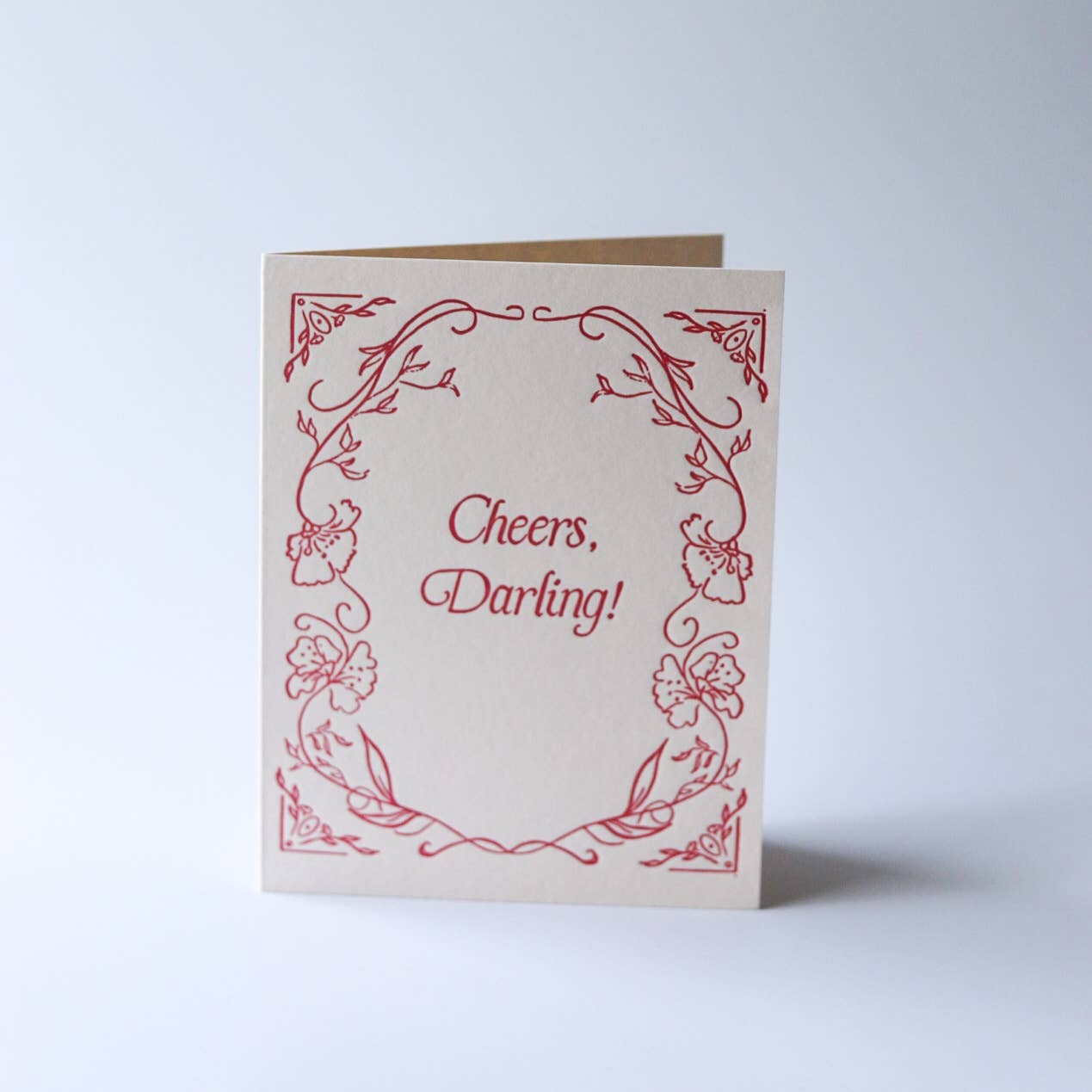 Ashley Frye Studio – wholesale Everyday greeting card – Cheers, Darling!2