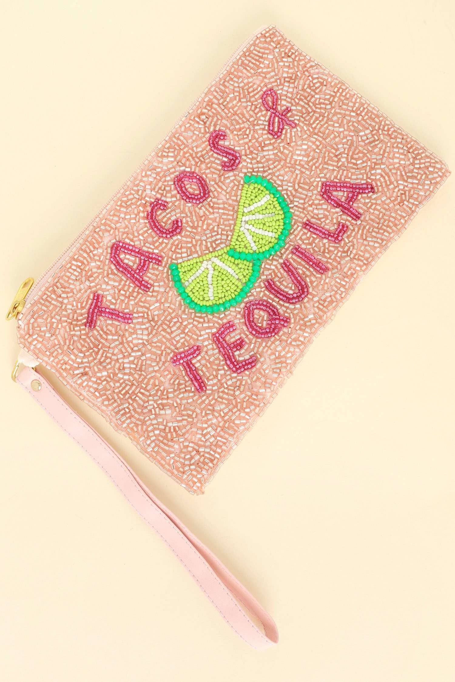 Pk MUNTZAKJE MET LIMOEN EN TEQUILA, POLSBANDJE MET LIMOEN EN TEQUILA, 13476 voor groothandel op Faire0