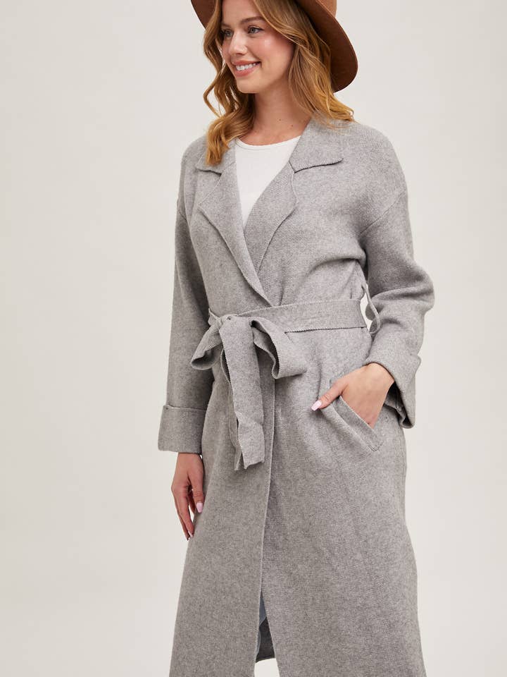 Bluivy - Venta al por mayor Gabardina - Mujer - Gabardina de punto oversize fácil de llevar26