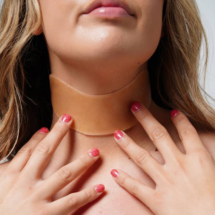 Dreambox Beauty – Máscara facial por atacado – NOVA Máscara Reutilizável para Pescoço com Efeito Volumizador na Pele3