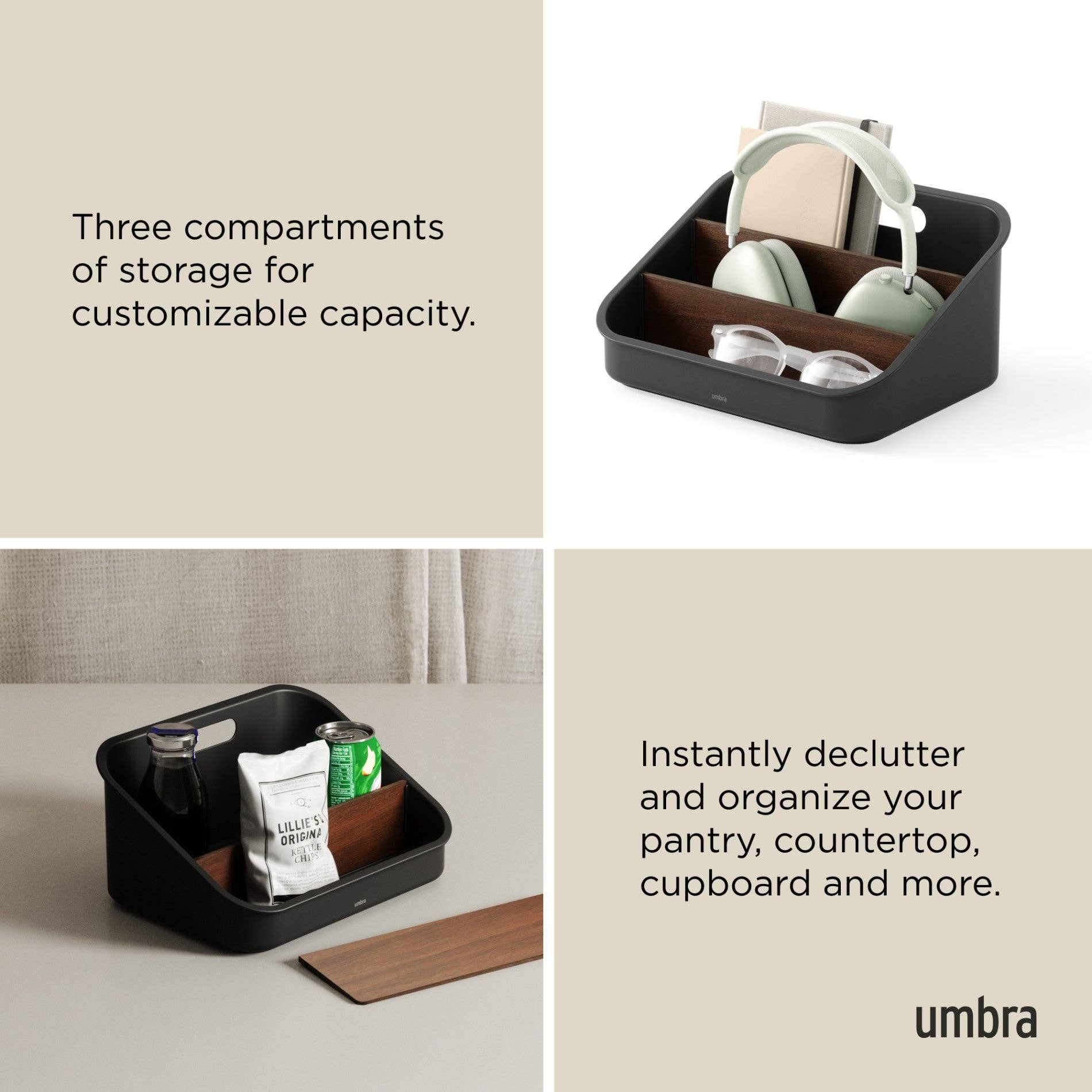 Umbra (CAN) - Vente Rangements/organisateurs de cuisine - Organiseur de paquets Bellwood14