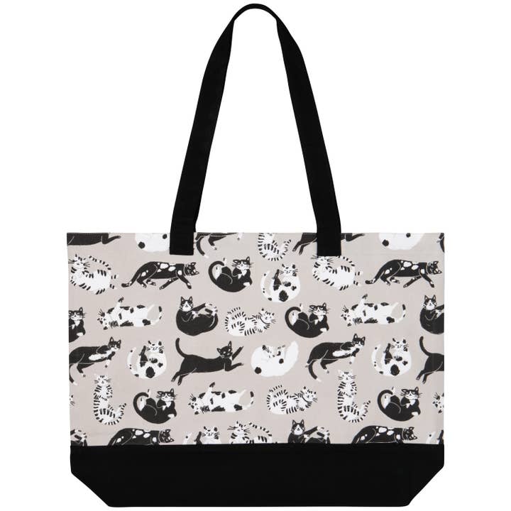 Meow & Furever Super Tote Bag for wholesale by Danica Jubilee