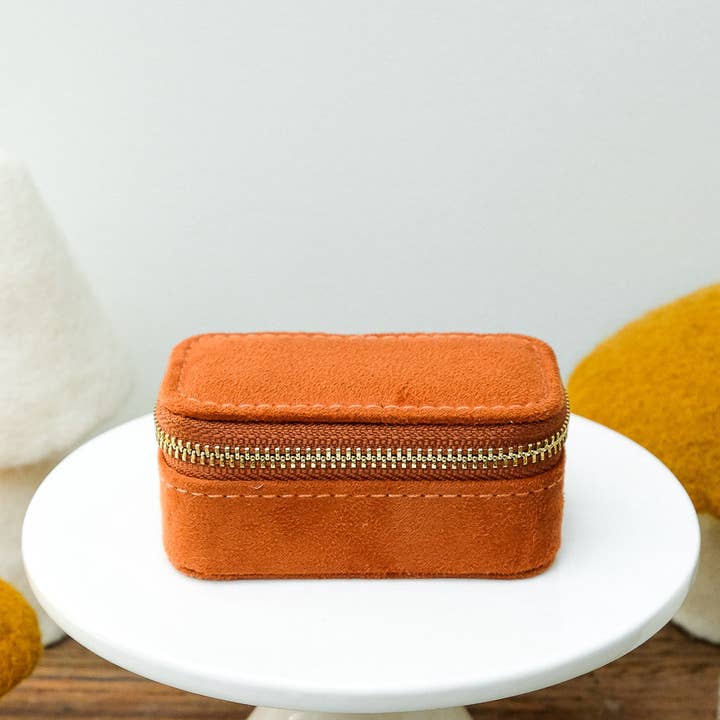 Maison Scarlett - Venta al por mayor Joyero/organizador de joyas - Mini joyero de viaje Marie Velvet