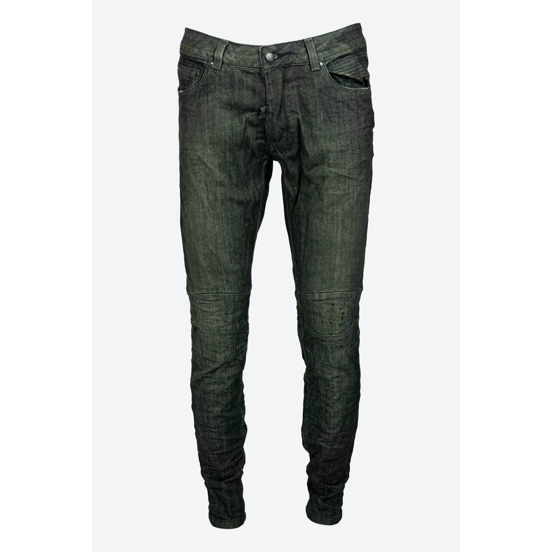 Skinny Splatter - Verblasstes Schwarz für den Großhandel von 86A Jeans