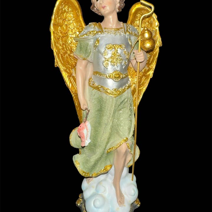 Readings by Judie Team - Wholesale Sculpture - Guardian Angel Healing & Protection Archangel Raphael Statue