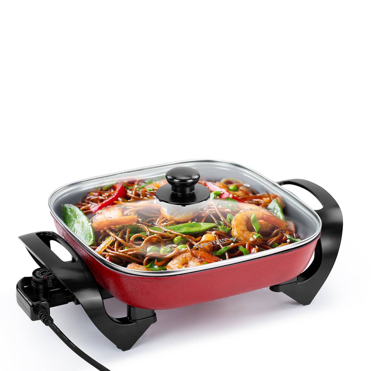 Holstein Housewares - Wholesale Kitchen Appliance - Holstein Housewares 12-inch Non-stick Electric Skillet  8