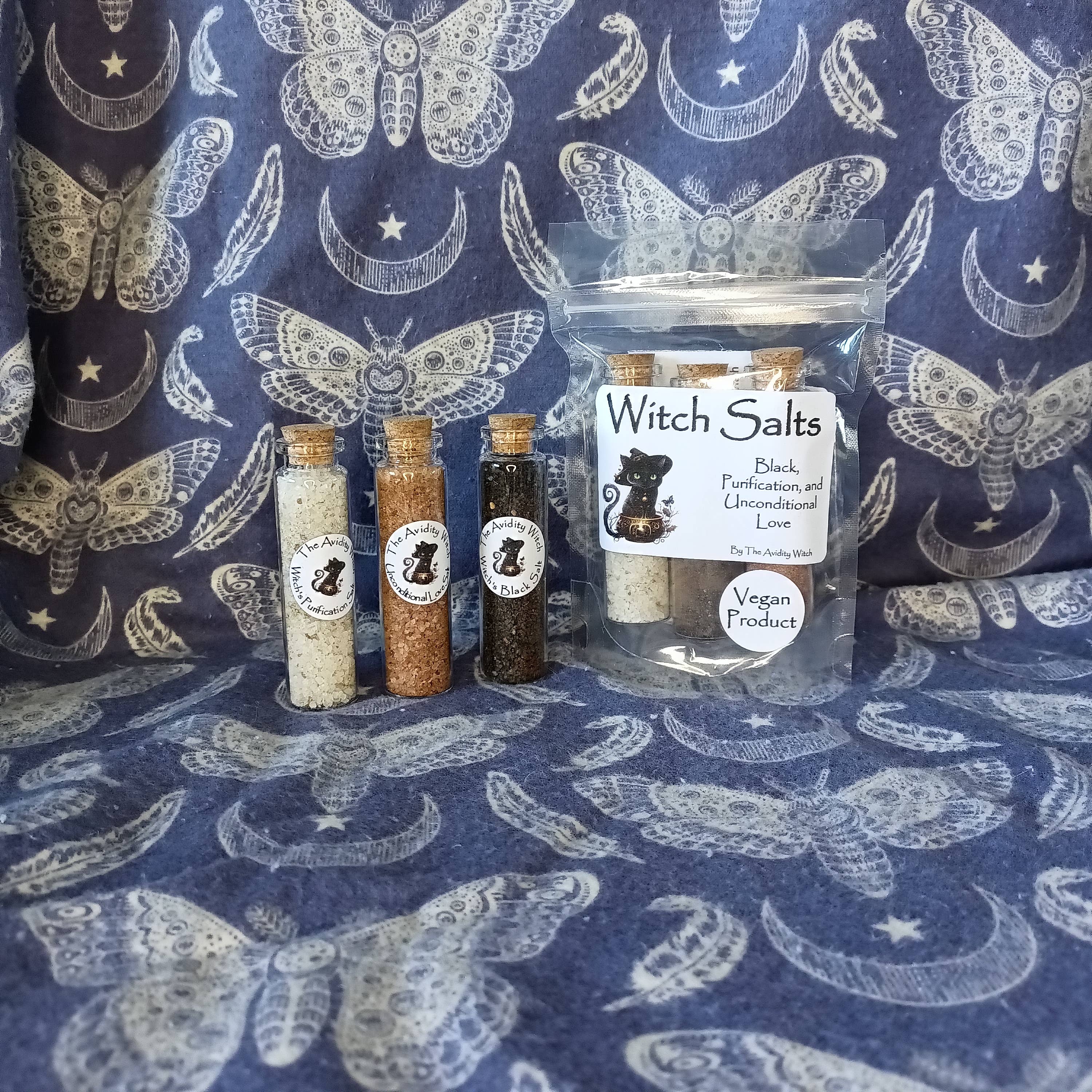 The Avidity Witch - Wholesale Meditation Supplies - Witch Salt Set17