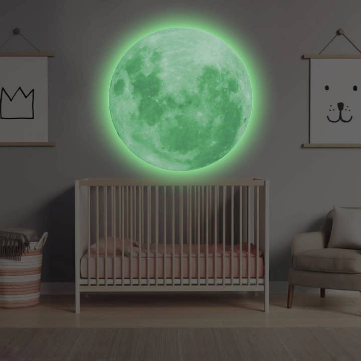 Autocolante Lunar Luminoso para Parede - Ilumine o Seu Espaço com o Céu Noturno por atacado de Decords