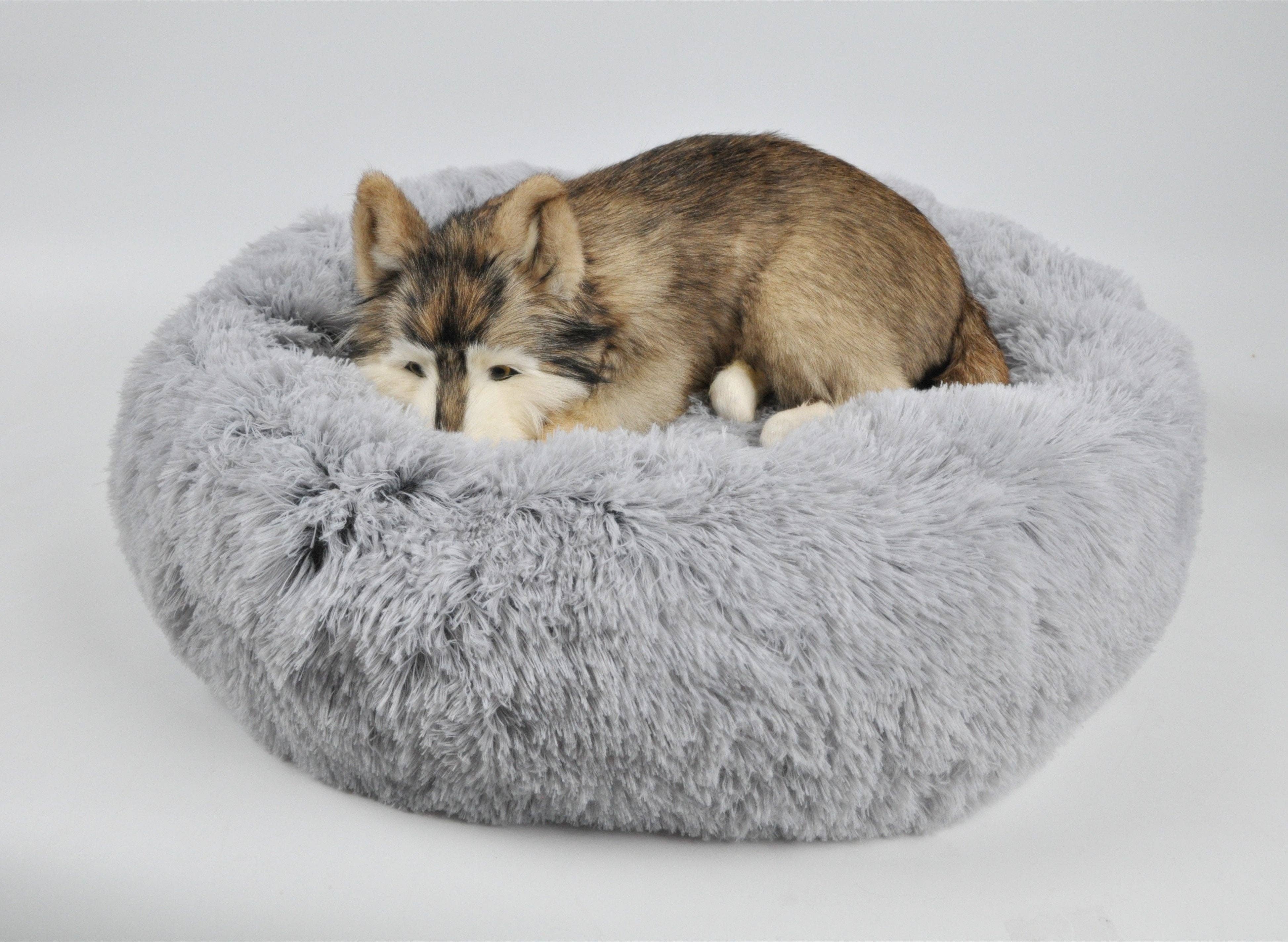 Mr. Peanut's - Wholesale Pet Bed - Dog - Mr. Peanut's 23" OrthoPlush® Pet Bed - Gray Two Tone23