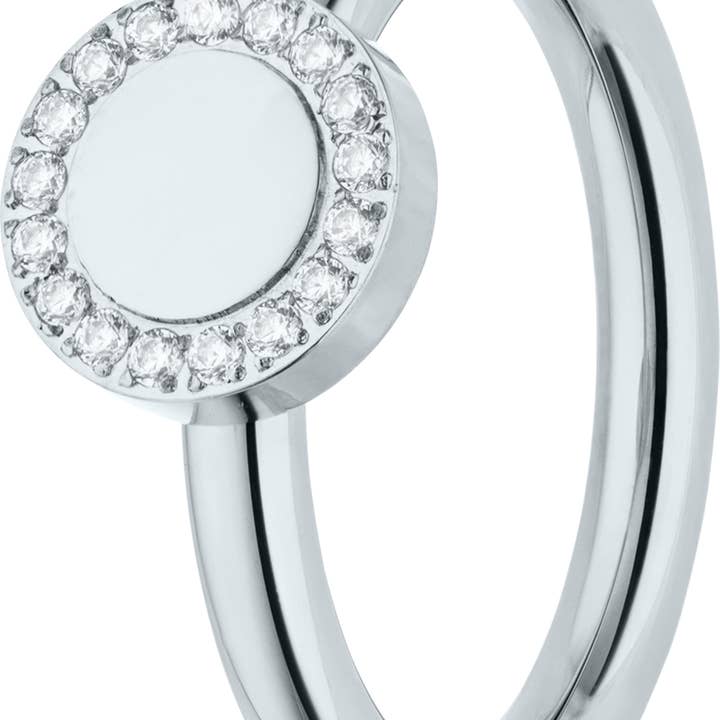 Couronne avec pierres blanches à l'intérieur pour la vente par Style Republic - Carsten Maletz