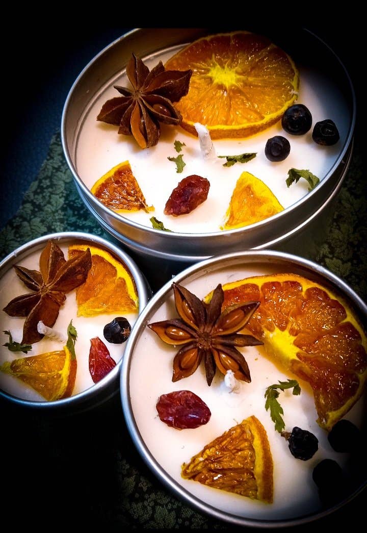 Wicked Wax - Vente Bougie en bocal - Bougie sangria Blood Orange2