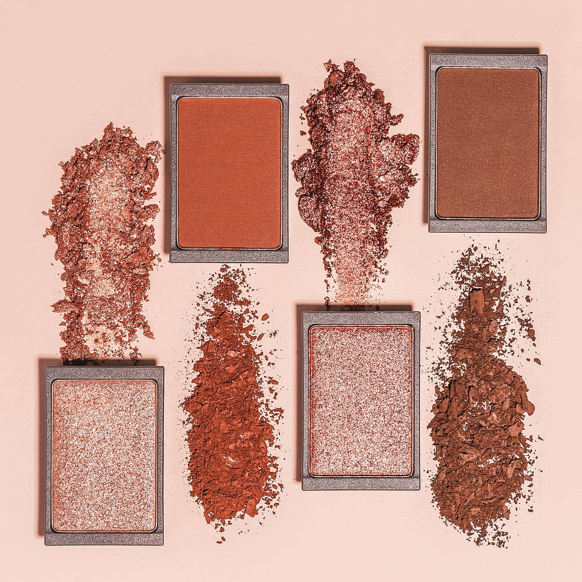 Chella Brow & Eye Collection - Wholesale Eyeshadow Palette - Blushing Rose + Vela Beauty Eyeshadow Palette - Deluxe3