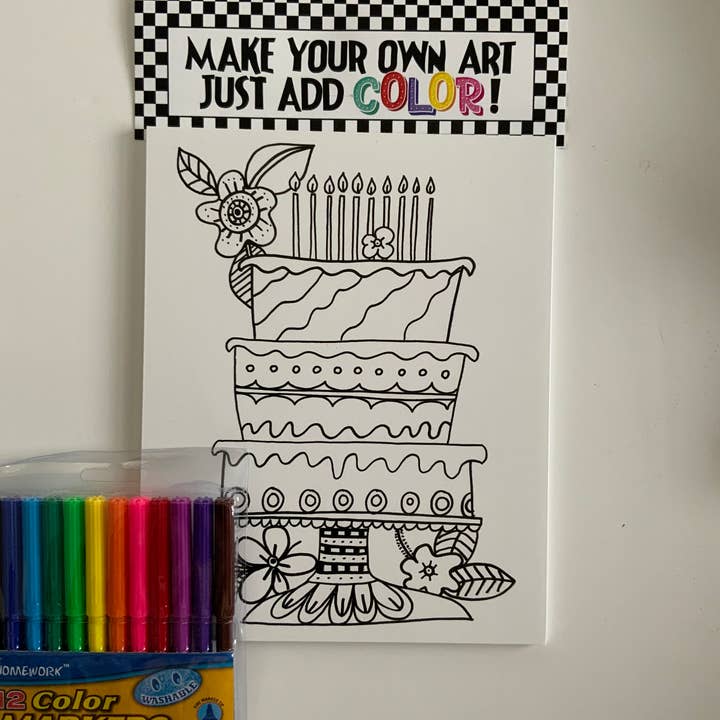 Kit de tablero de arte para venta al por mayor de Doodle your day away...