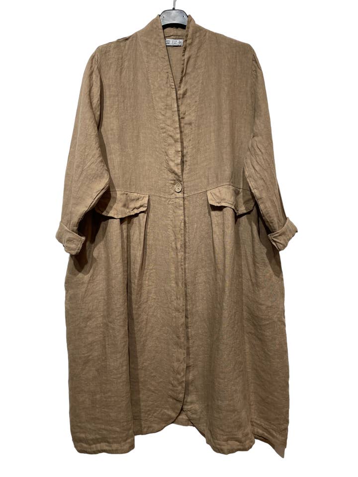 LINEN & COTTON HOUSE - Wholesale Jacket - Women's - 1142 SPRING SUMMER CLOTHING LINEN JACKET9