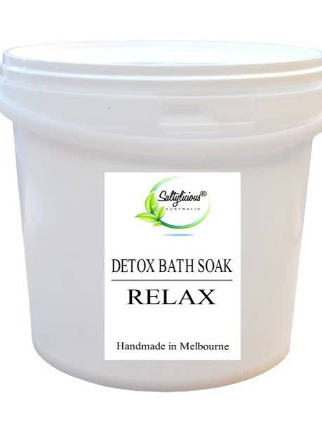 Relax Detox Bath & Foot Soak Bulk for wholesale by Naturally Pure Aromas