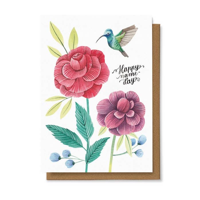 Happy Name Day Card 4X6 for wholesale by Chaukiss